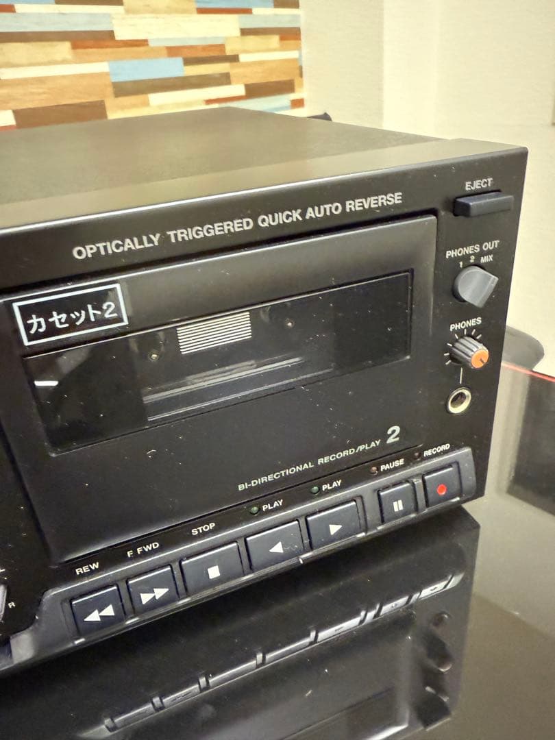 【激レア】TASCAM 322 双方向テープデッキ
