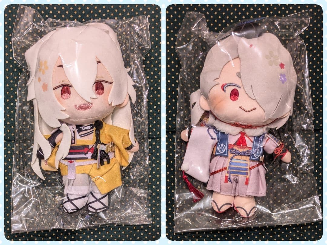 刀剣乱舞 わんぱく ぬいぐるみ 小狐丸 今剣