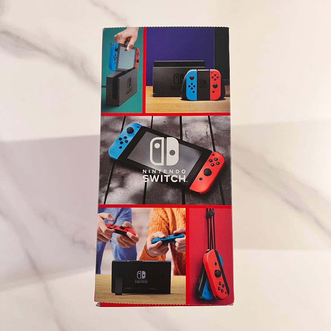 目立つ傷なし・完品Nintendo Switch 本体 (ネオンブルー/レッド)