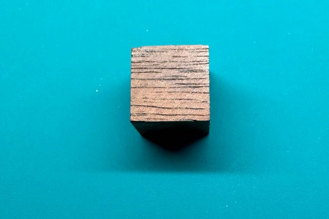 野原工芸　シャーペン　胡桃　ブラックウォールナット　固定式先金付き