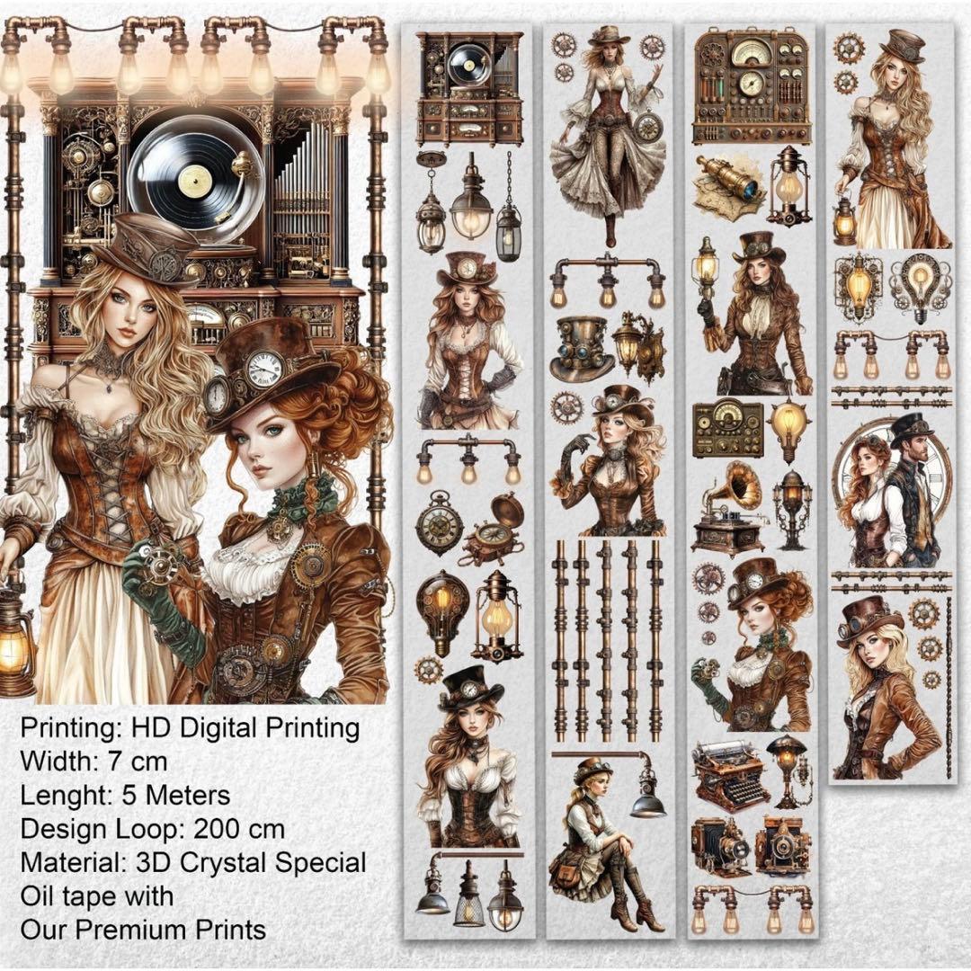 onwize 海外マスキングテープ　マステ 【2598】