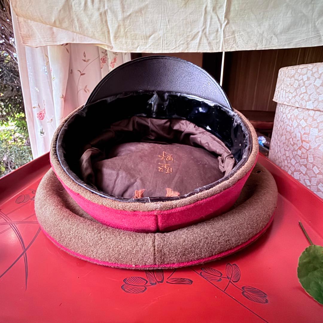 新春特別価格 ‼️軍帽　終戦80年‼️大日本帝国陸軍　四五式軍帽名入箱入下士官　1点