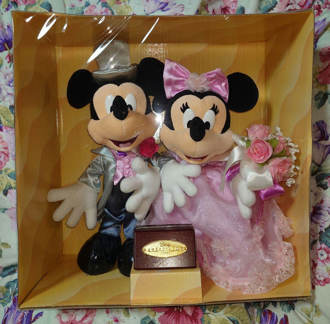 ディズニー　アンバサダー　ホテル　ミッキー　ミニー　ウエディング　ぬいぐるみ