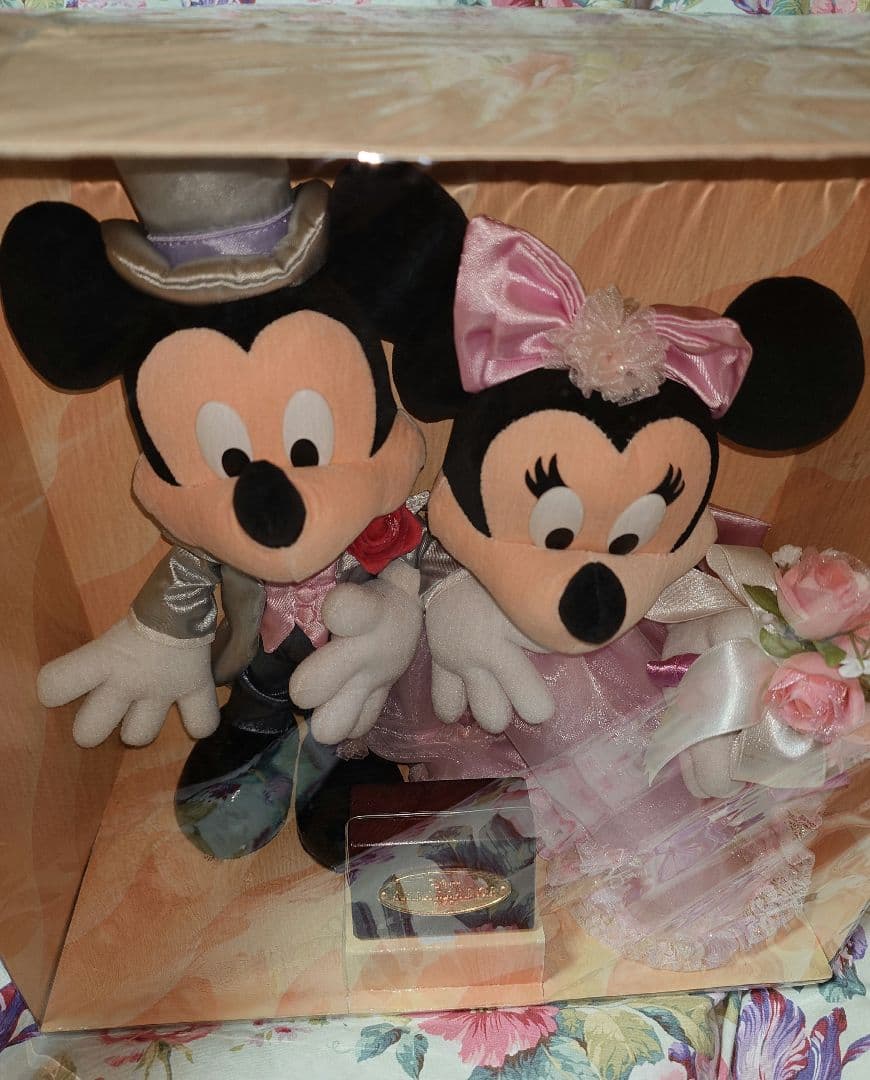 ディズニー　アンバサダー　ホテル　ミッキー　ミニー　ウエディング　ぬいぐるみ