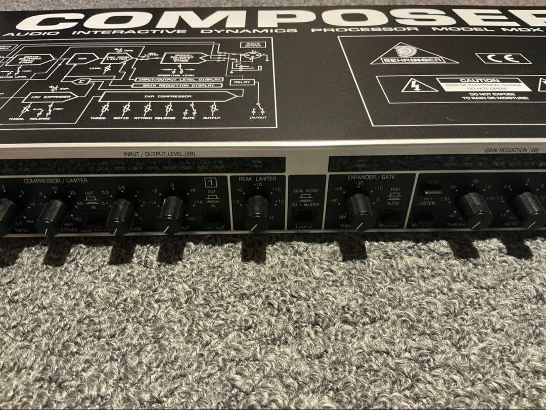 ベリンガー　MDX-2100 2ch コンプレッサー