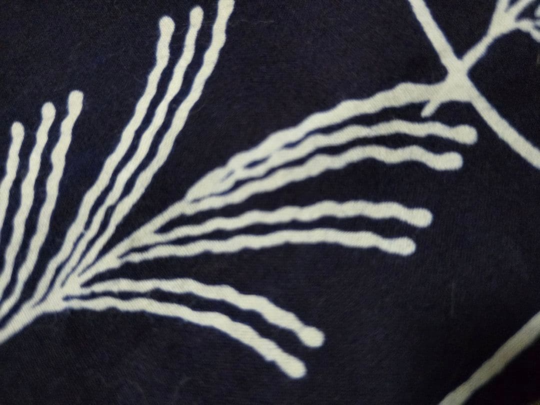 再値下げしました。日本橋竺仙 コーマ地?浴衣単品秋草柄美品