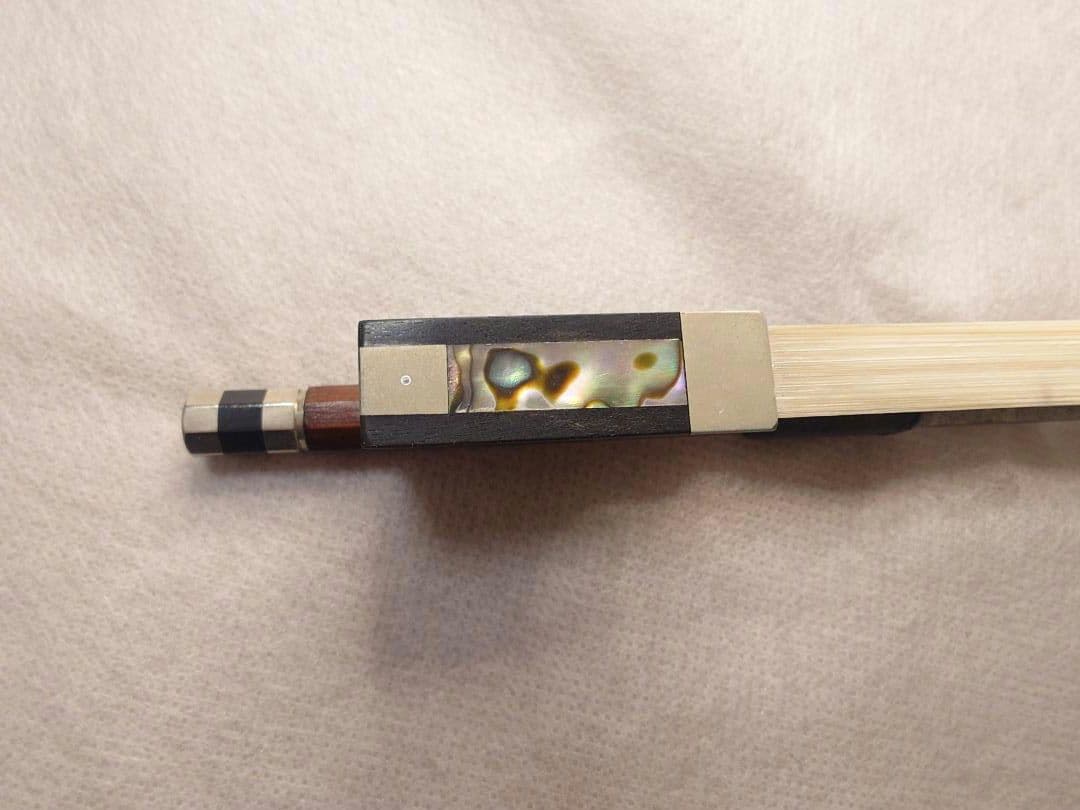 【送料無料】GRAZIOSO バイオリン弓 分数バイオリン 1/2対応