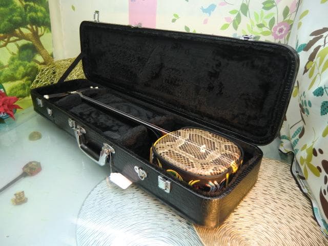 新品未使用(送料無料)11.980円　沖縄三線専用　一丁入ふかふかハードケース