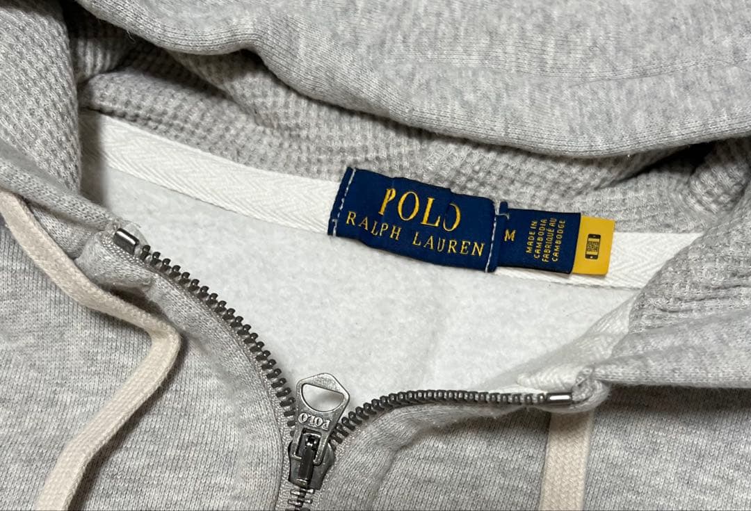 Polo Ralph Lauren グレー ジップアップパーカー