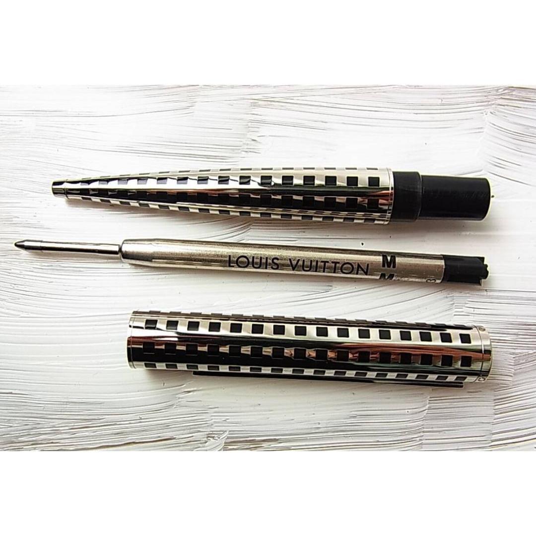 ◎正規品極美品ルイヴィトンジェットラックダミエツイスト式ボールペンN79173