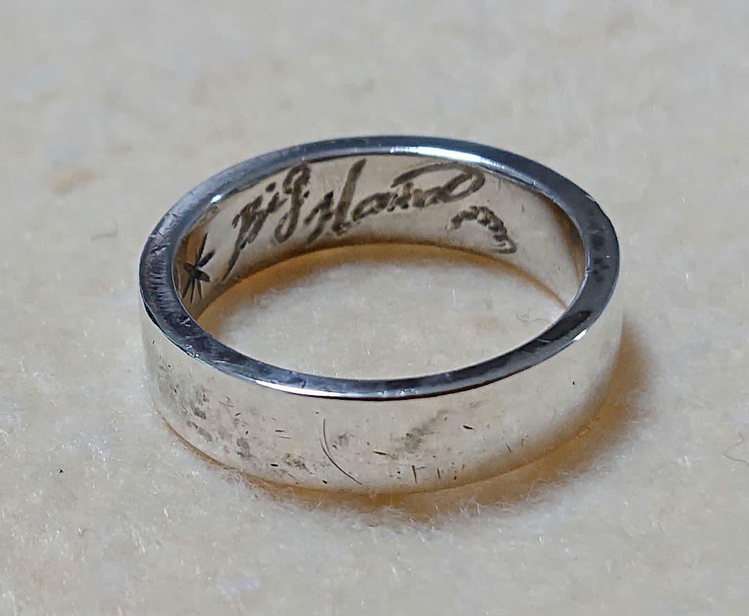 BIGHAND SUNリング スリム シルバーリング レディース 、ギャランティ