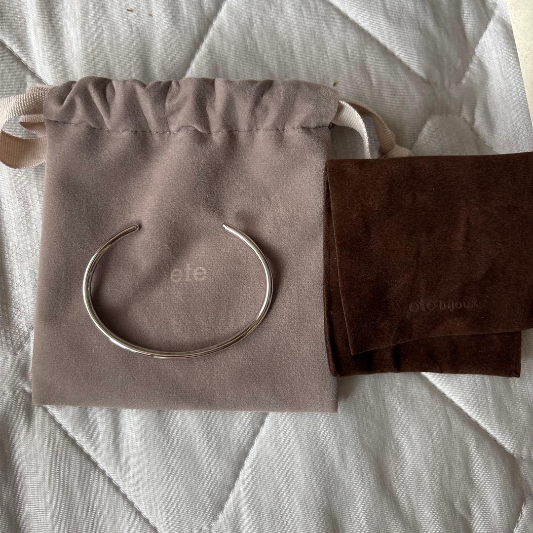 ete シルバーバングル