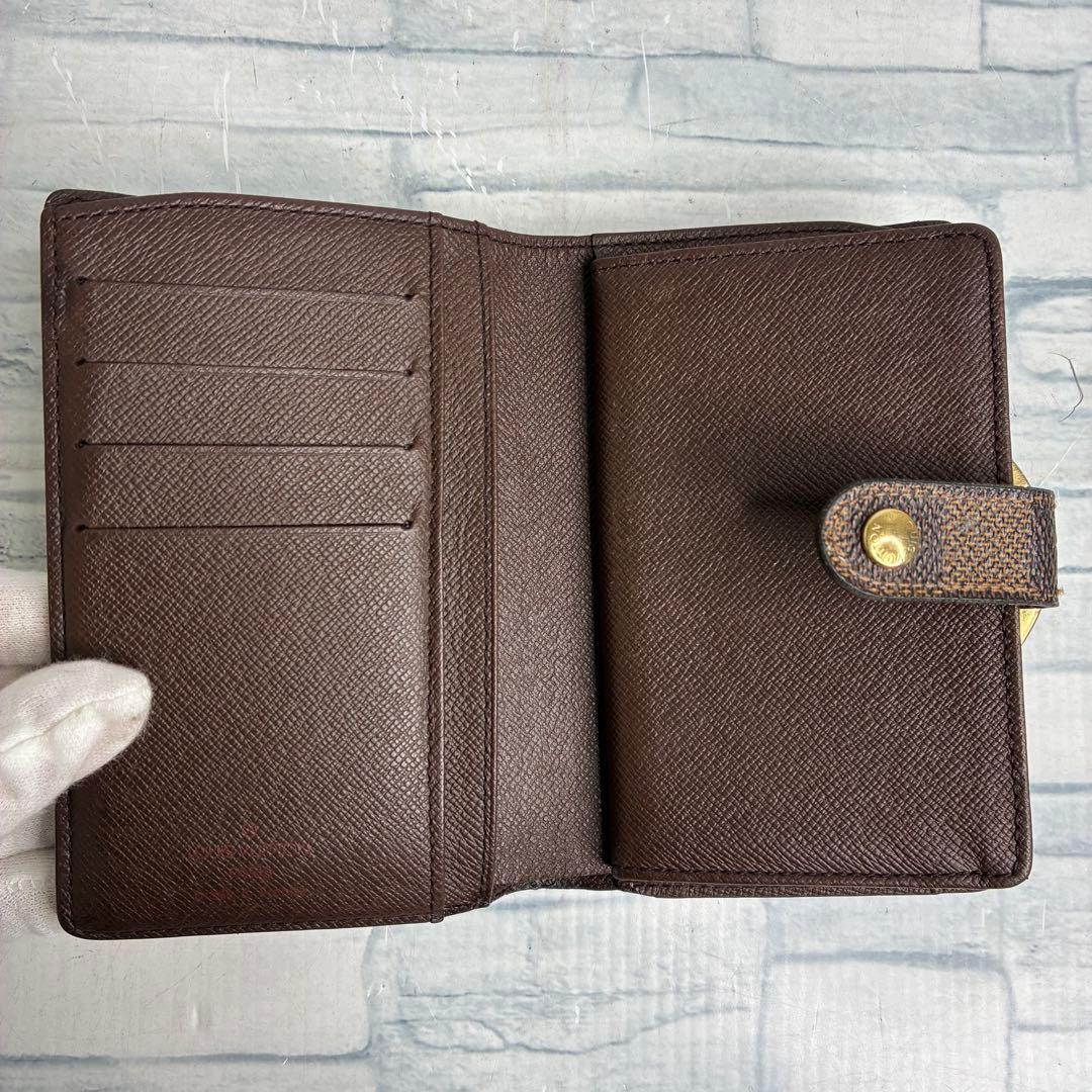 極美品　55 LOUIS VUITTON ルイヴィトン 二つ折り財布　がま口