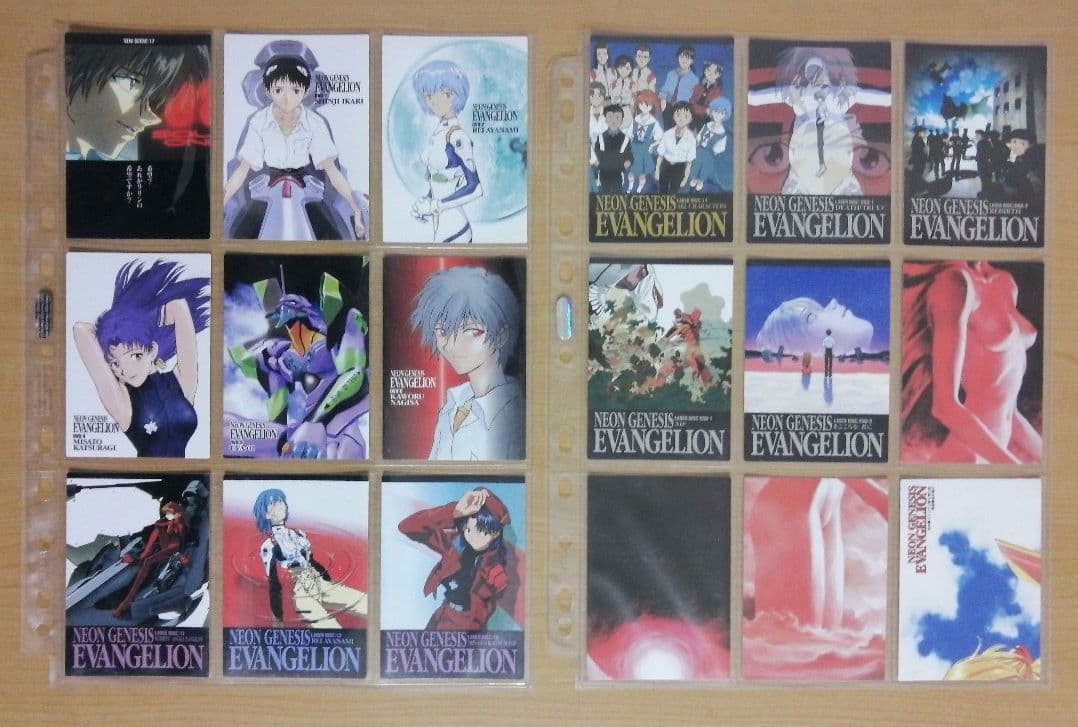 カードダスマスターズ 新世紀エヴァンゲリオン 第参集ノーマルカード108枚