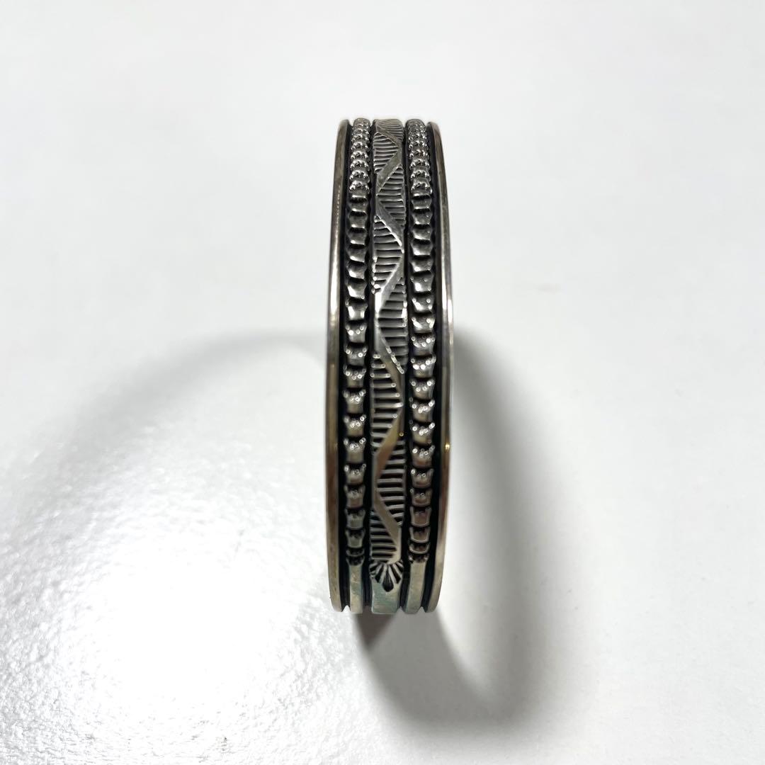 abc ブルースモーガン　ナバホインディアンジュエリーバングル