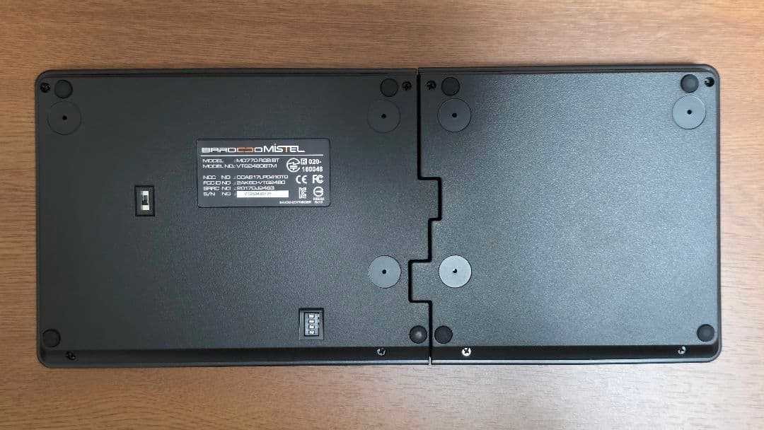 MISTEL BAROCCO MD770 RGB BT 静音赤軸 US配列