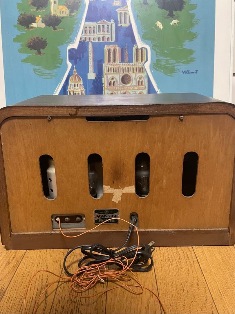 ★珍品★真空管ラジオ★アンティークラジオ★蔵出し ヴィンテージ★美品★送料無料★