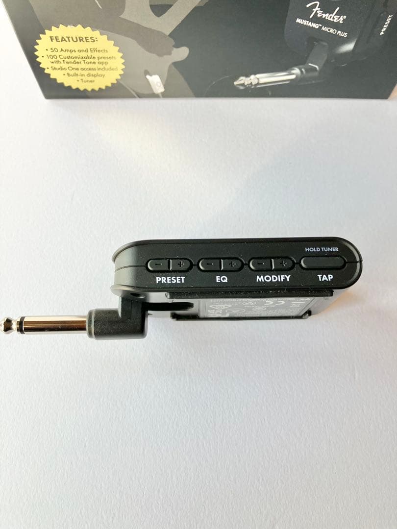 Fender Mustang Micro Plus 美品 SONYイヤホン付