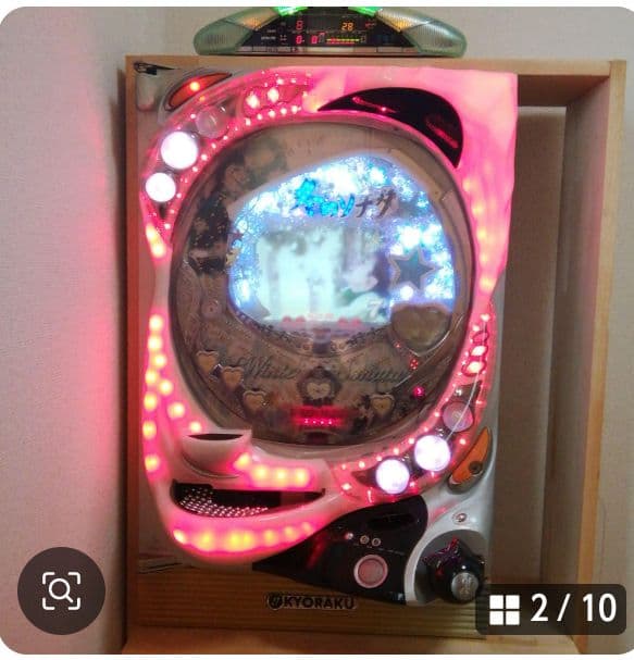 美品◆初代:冬のソナタ◆パチンコ実機【白枠】&データランプ！サービス(循環式)