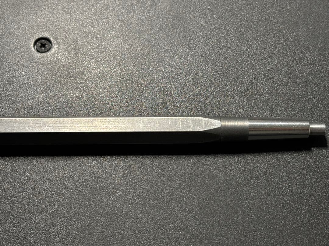 novatune pg5カスタム軸 アルミ 窓 ノックキャップ付き