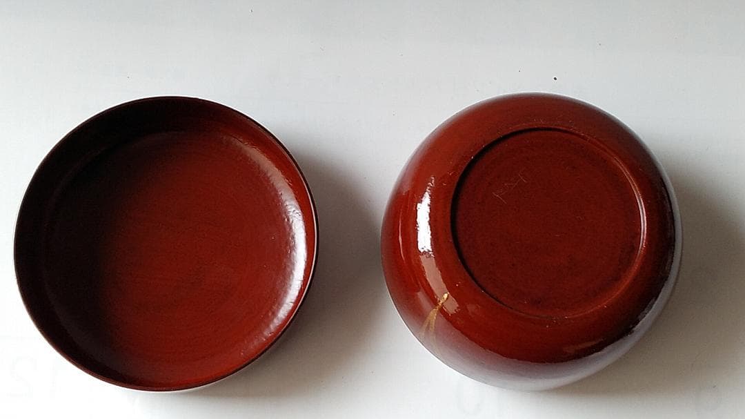 茶道具 茶器 輪島塗 撫子蒔絵 平棗 榎木盛 漆器 漆芸 共箱 共布 栞 新品