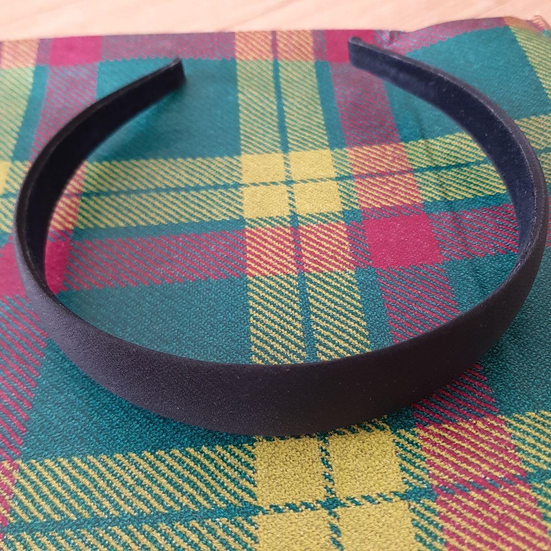 ALEXANDRE de parisブラック ヘアバンド