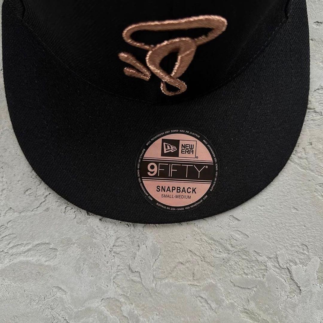 New Era 9FIFTY ブラックキャップ M/L