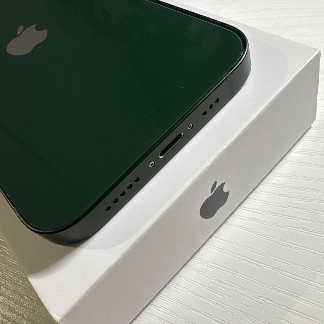 iPhone13 128GB グリーン SIMフリー 極美品