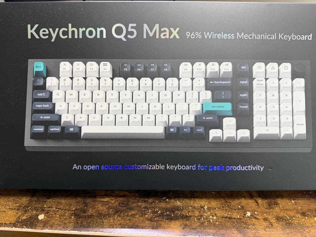 Keychron Q5 Max 96% ワイヤレスメカニカルキーボード