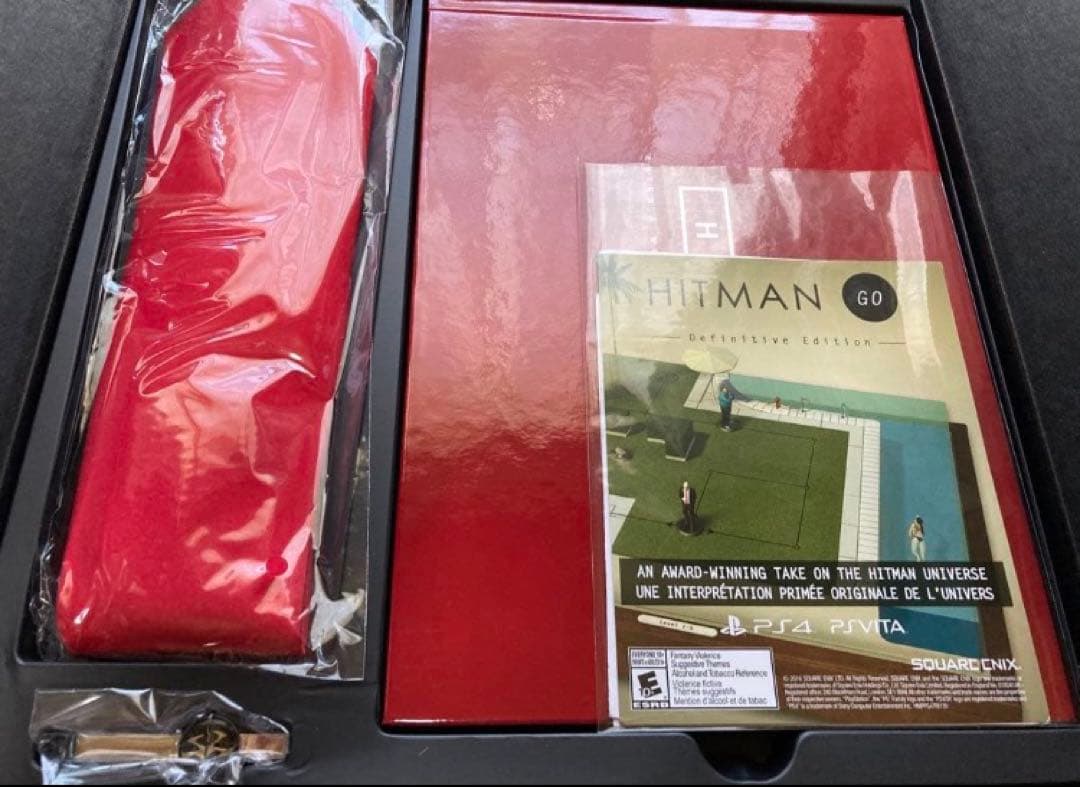 送料込 北米版 ヒットマン コレクターズエディション フィギュア ネクタイ