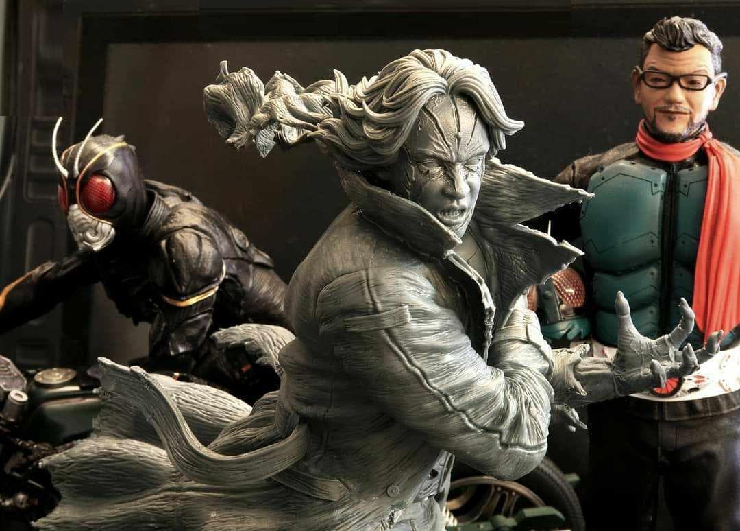 1/6スケール 新仮面ライダー ガレージキット (未組み立て未塗装）