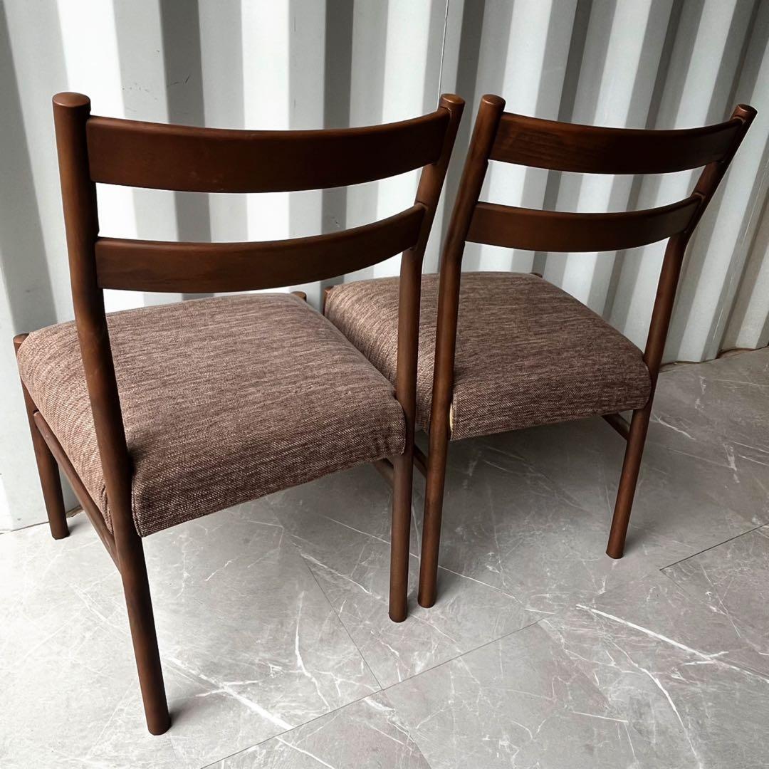 取付無料！ニトリ nコレクション 天然木北欧風おしゃれブラウンダイニングセット✨