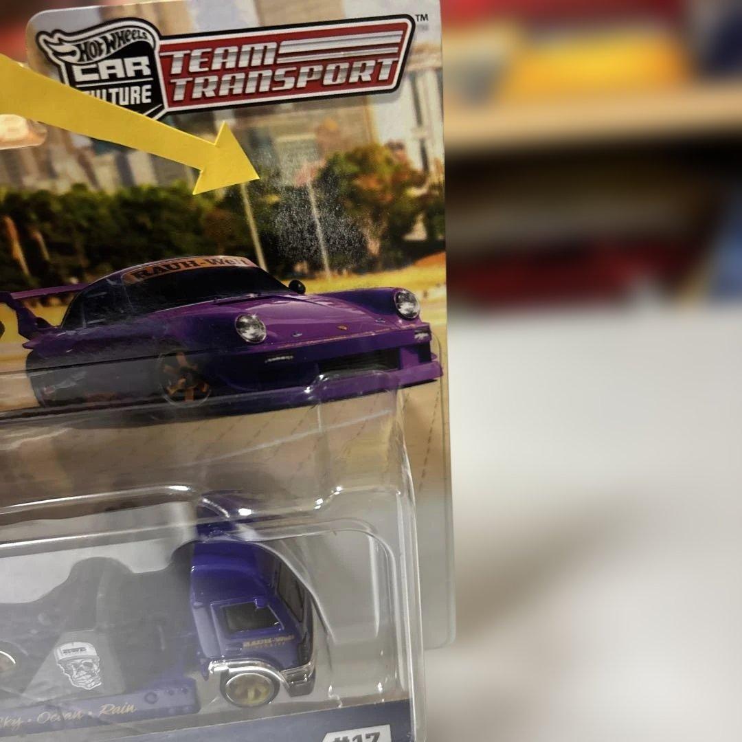 ミニカー HOTWEELS TEAM TRANSPORT RWB PORSCHE 930