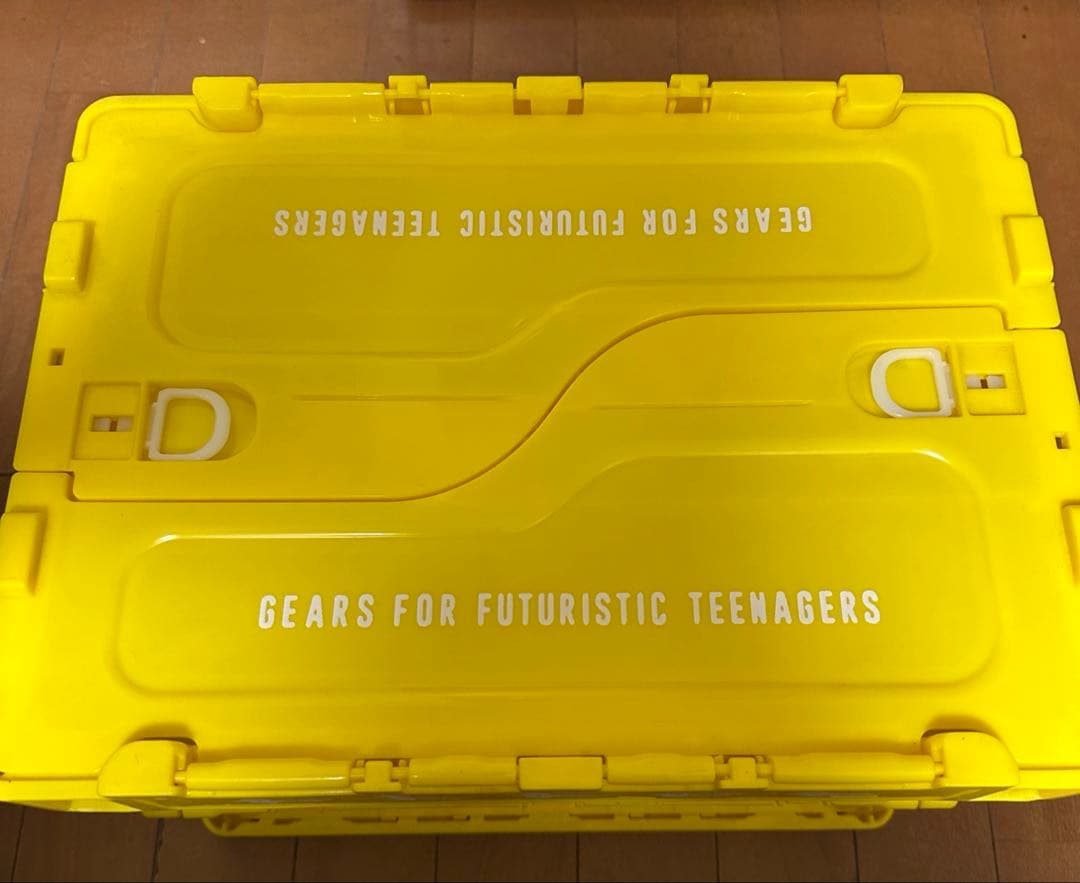 humanmade ヒューマンメイド コンテナ イエロー　20L ラスト