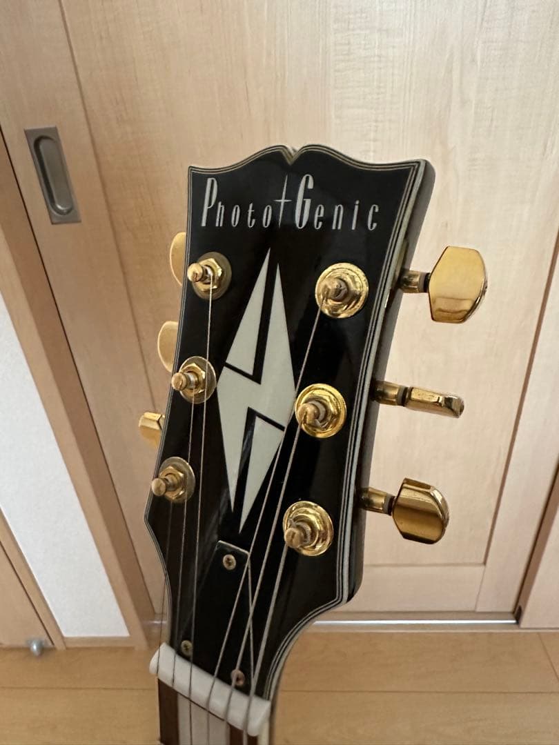 Photogenic エレキギター レスポール レフティ ブラック