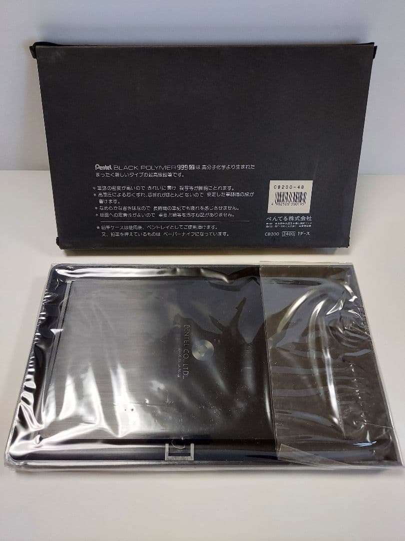 Pentel BLACK POLYMER 999α 4B 鉛筆 レトロ鉛筆