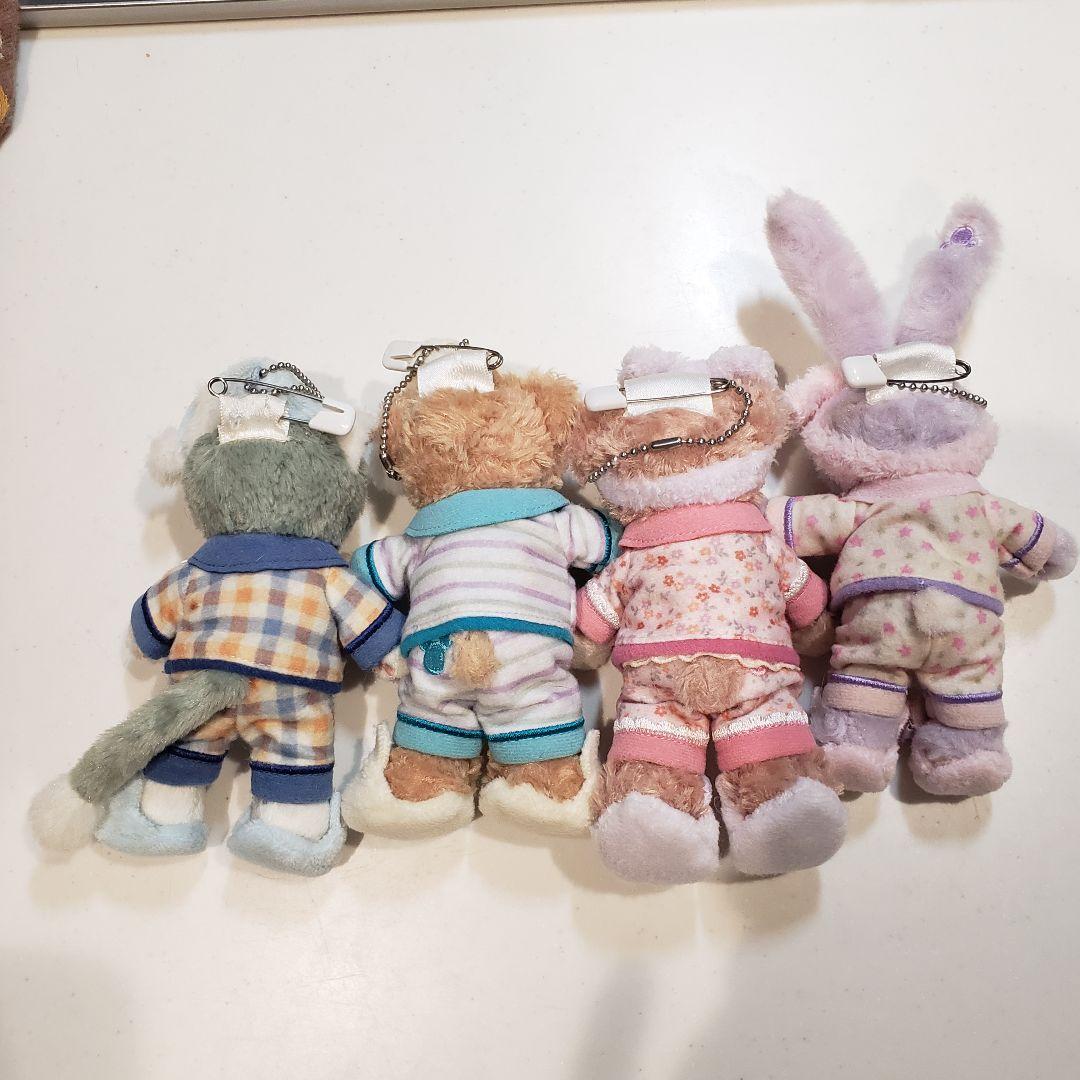 ダッフィー&フレンズ オータムスリープオーバー キーホルダーセット