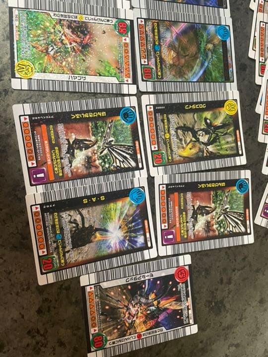 ムシキング　旧カード