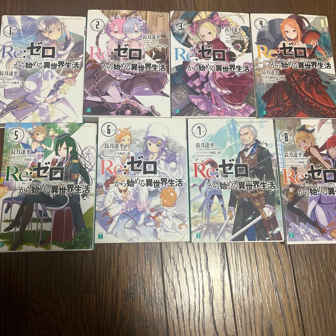 リゼロ1〜41（9〜41新品未開封）