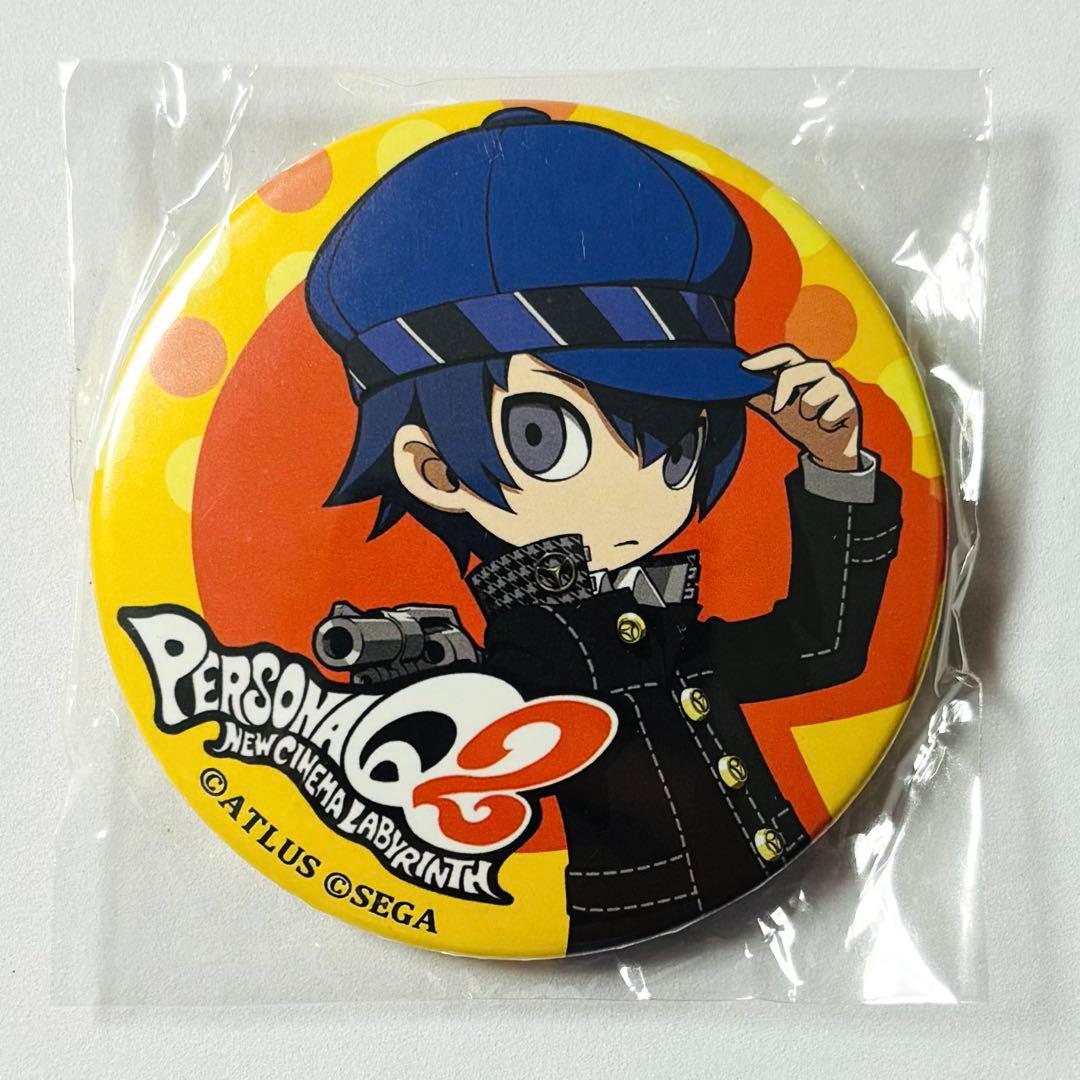 ペルソナQ2 ニューシネマラビリンス 東京ゲームショウ 缶バッジ 白鐘直斗