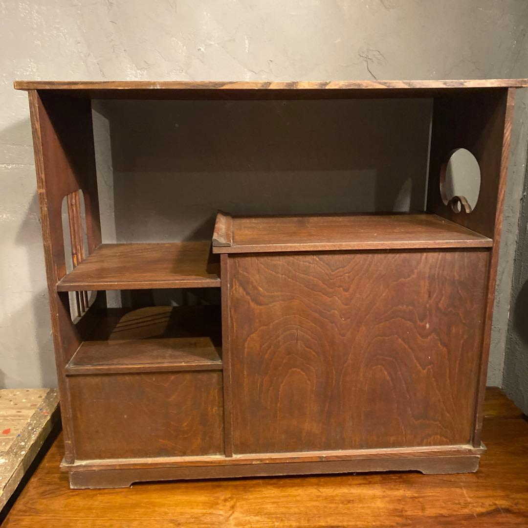 大正 昭和初期 時代物 飾り棚 茶箪笥 古家具 骨董品 古民家 インテリア