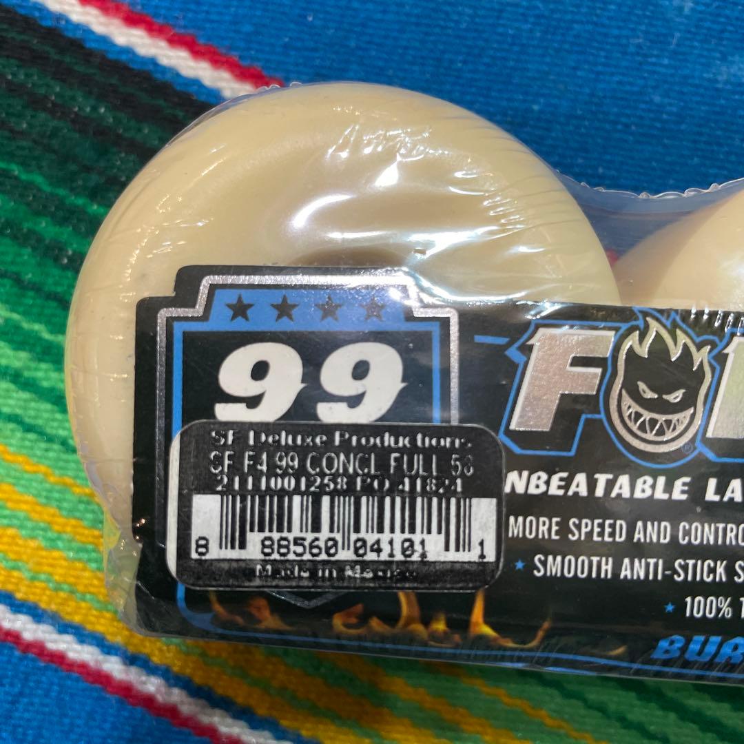 スケートボード Spitfire Formula Four 99D Conical 58mm