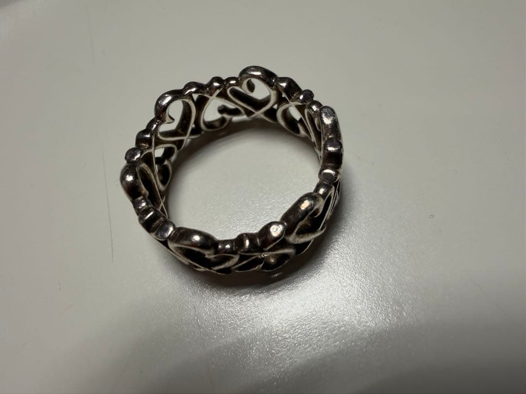 MH/10.25/22 Tiffany ラビングハート　リング　指輪