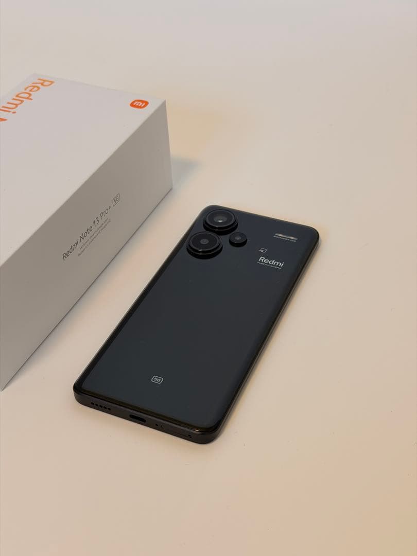 Redmi Note 13 Pro＋ 5G 256GB ミッドナイトブラック