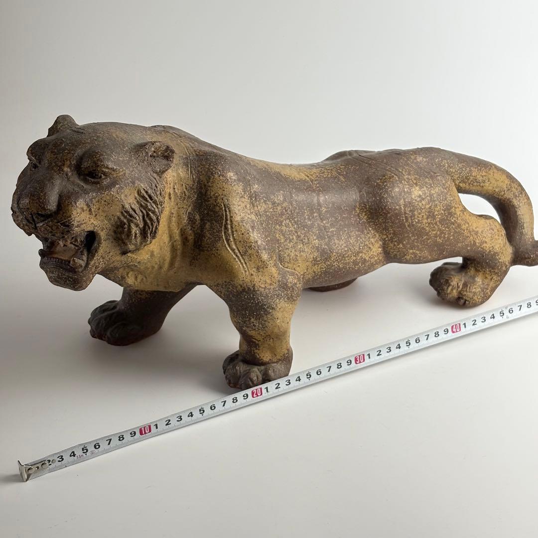 虎 置物 陶器 干支 飾り物 オブジェ