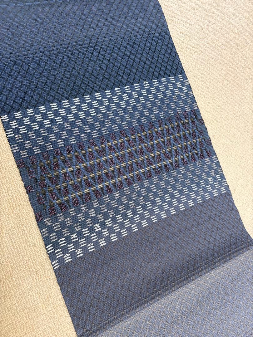 ☆在庫処分　☆弊社工房オリジナル　☆花織調　☆八寸名古屋帯