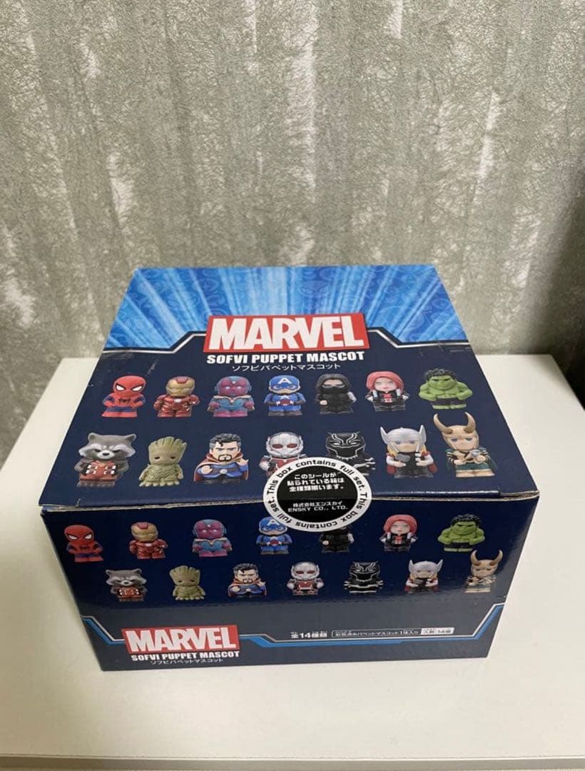 エンスカイ　MARVEL SOFTVI PUPPET MASCOT 全14種