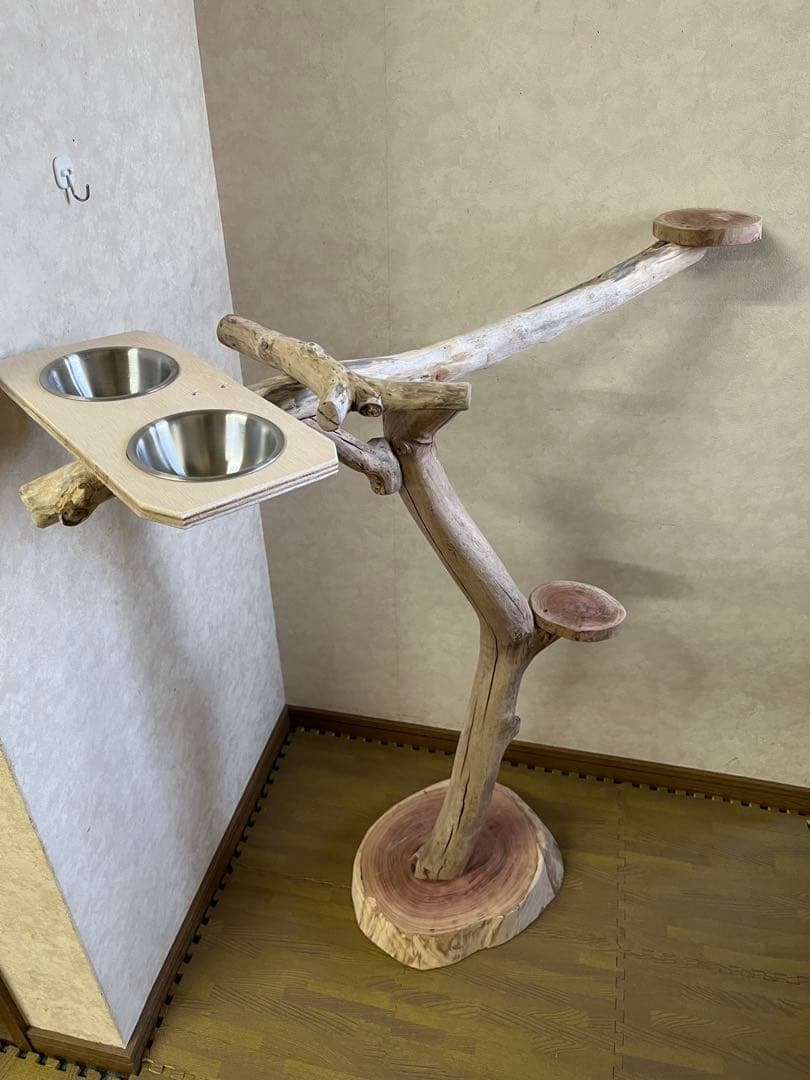 tarog13！大型インコオウム止まり木オウムスタンドパーチ