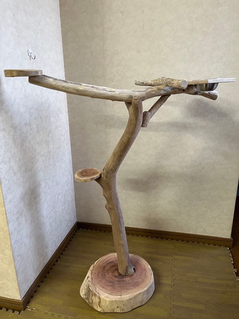 tarog13！大型インコオウム止まり木オウムスタンドパーチ
