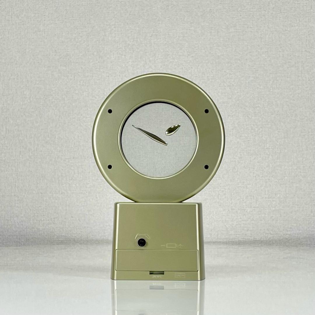 美品 MASTER ミステリークロック ゴールド 置き時計 日新堂 オブジェ